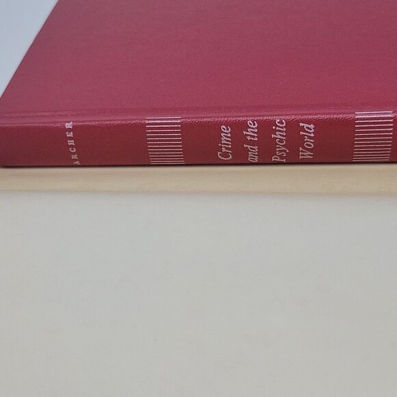 1969 Crime and the Psychic World Vintage Paranormal Witch ESP Mystic Mind Book - Picture 7 of 14